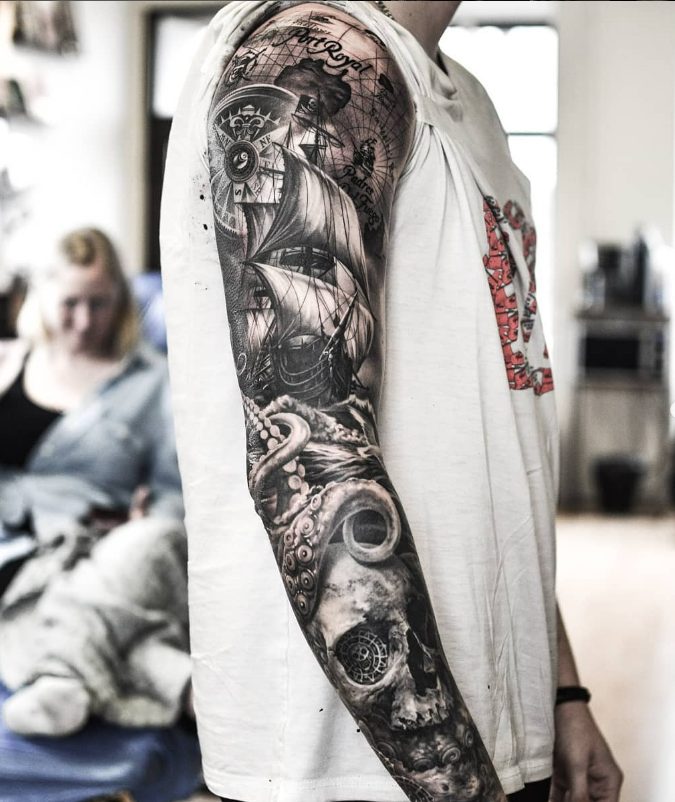 From Traditional To Modern: Discovering The Intricate And Unique Tattoo Art Of Martin Sjoberg.