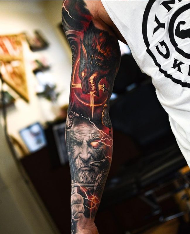 From Traditional To Modern: Discovering The Intricate And Unique Tattoo Art Of Martin Sjoberg.