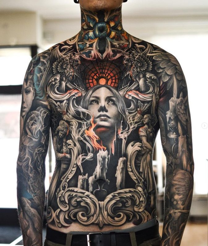 From Traditional To Modern: Discovering The Intricate And Unique Tattoo Art Of Martin Sjoberg.