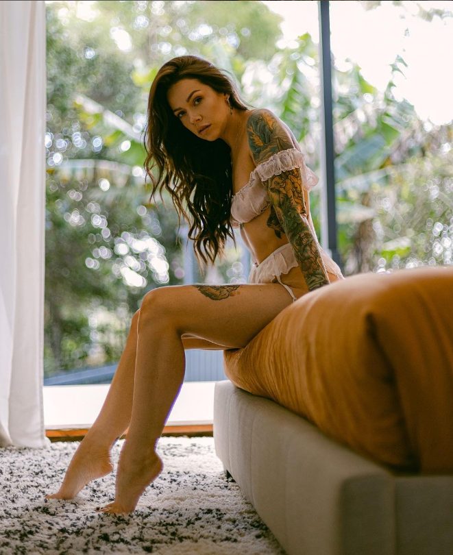 Emily Rackham: Redefining Beauty Standards And Inspiring Self-Expression Through Her Unique Tattoos And Successful Modeling Career.