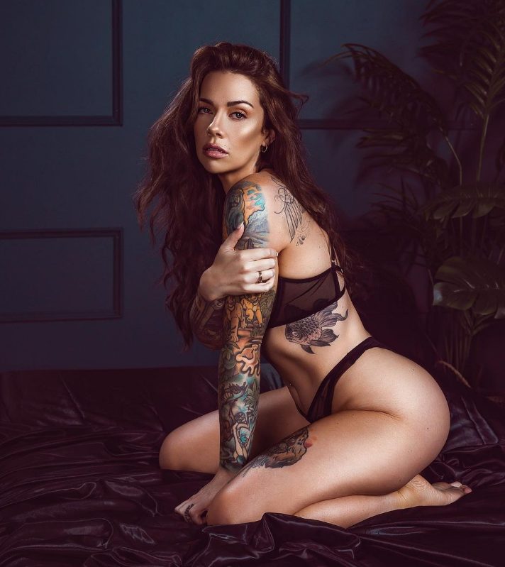 Emily Rackham: Redefining Beauty Standards And Inspiring Self-Expression Through Her Unique Tattoos And Successful Modeling Career.