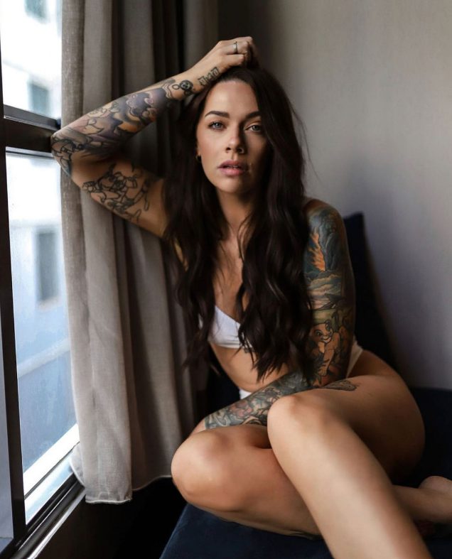 Emily Rackham: Redefining Beauty Standards And Inspiring Self-Expression Through Her Unique Tattoos And Successful Modeling Career.