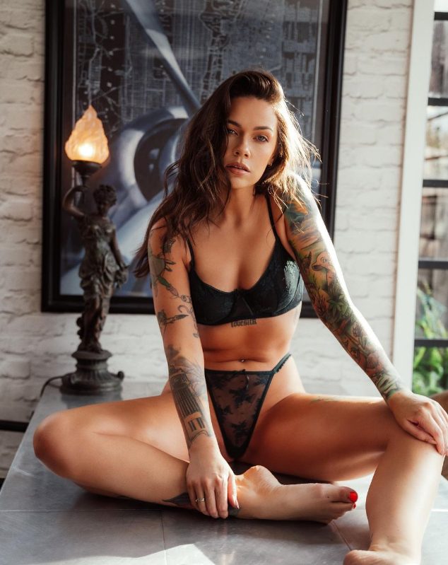 Emily Rackham: Redefining Beauty Standards And Inspiring Self-Expression Through Her Unique Tattoos And Successful Modeling Career.