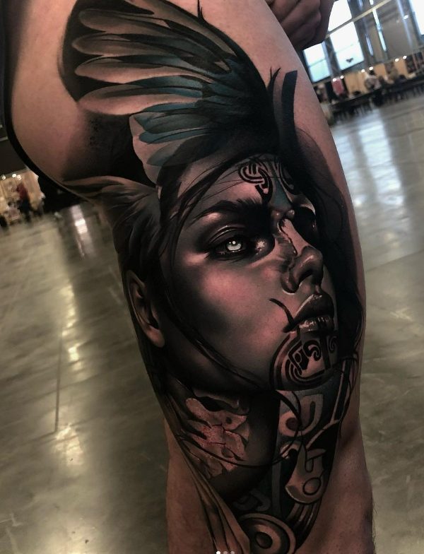 Discover the Stunning Tattoo Designs of Artist Sampaguita Jay: A Fusion of Traditional and Contemporary Techniques.