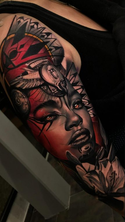 Discover the Stunning Tattoo Designs of Artist Sampaguita Jay: A Fusion of Traditional and Contemporary Techniques.