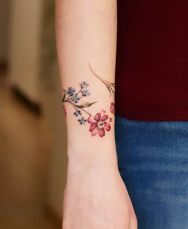 68+ Bracelet Tattoos That Are Better Than Jewelry in 2023 - mysteriousevent.com