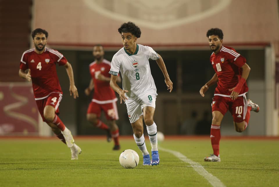 Manchester United on Twitter: "Zidane Iqbal a joué son premier match avec  l'Irak U23 lors d'une défaite 4-1 contre les Émirats arabes unis U23. #MUFC  https://t.co/LZCwDT2kpz" / Twitter