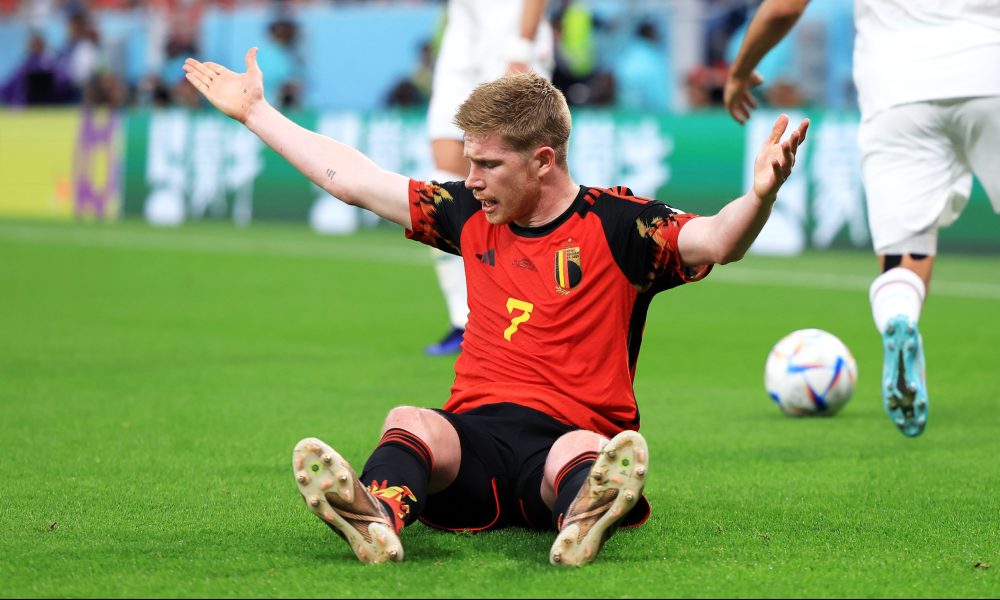 Belgium loses 2-0 to Morocco at World Cup