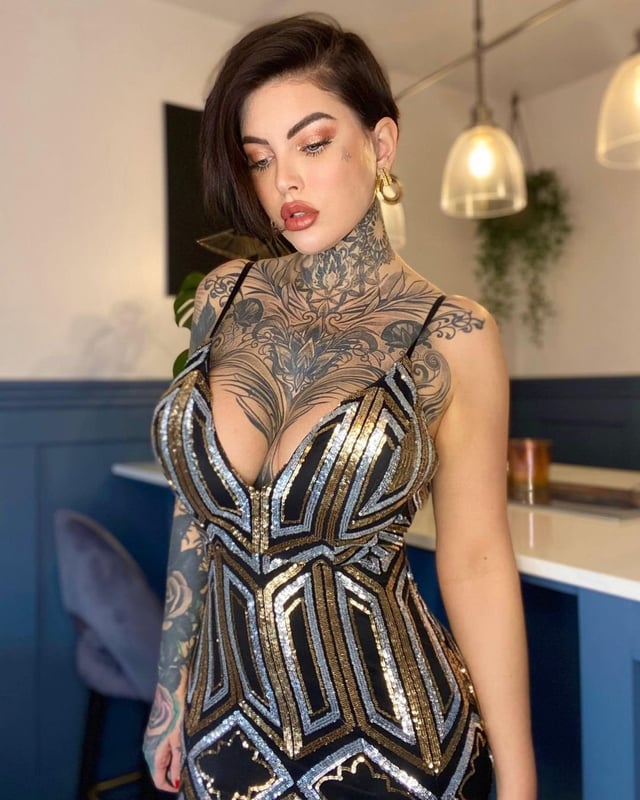 DonnaWildcard: The Tattooed Model Breaking Barriers And Redefining Beauty Standards In Fashion.