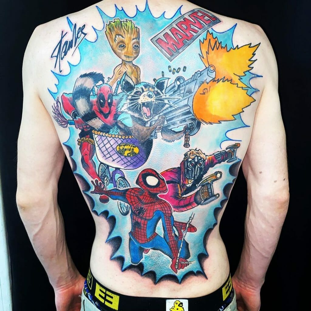 Top 100+ Marvel Tattoo Ideas [2023 Inspiration Guide] – exploretheworls.com