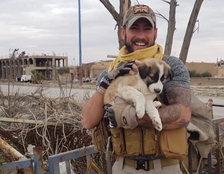 The Soldier Saves A Puppy From The Rubble And It’s Always In His Backpack – Animal Blog