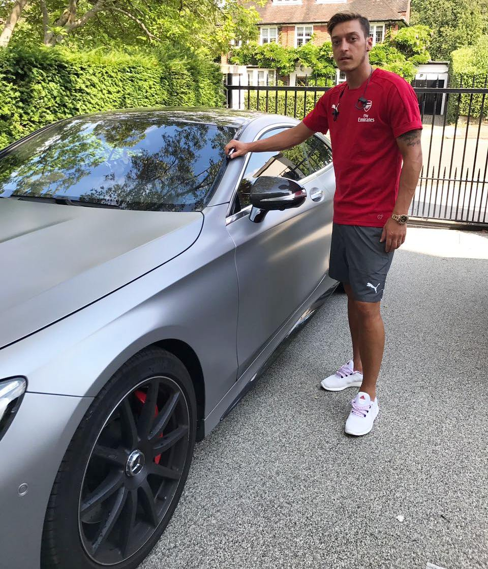 Overwhelmed with Arsenal legend Mesut Ozil’s car collection after retirement