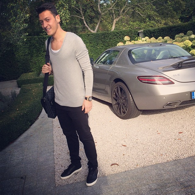 Overwhelmed with Arsenal legend Mesut Ozil’s car collection after retirement