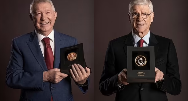 Sir Alex Ferguson and Arsene Wenger are the first managers to enter the Premier League Hall of Fame