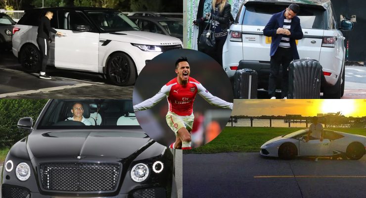 former star Arsenal Alexis Sanchez has incredible £750,000 fleet 