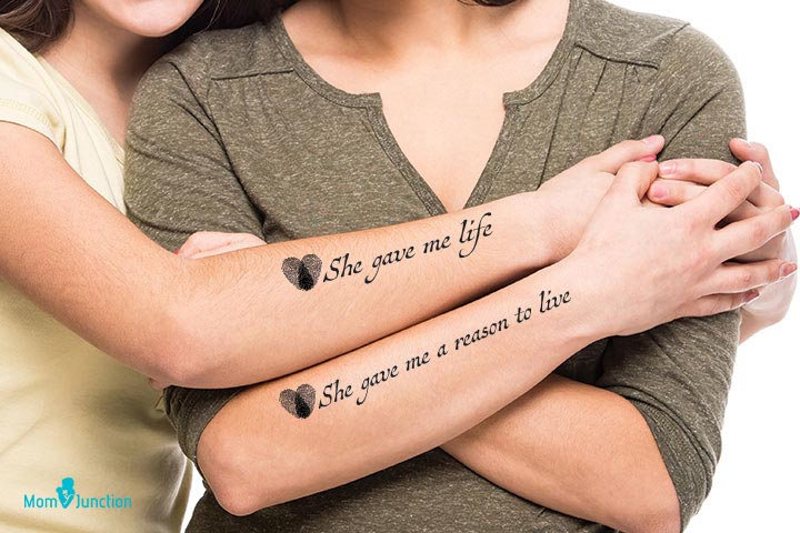 35 Coolest Mother-Daughter Tattoo Ideas To Express Love