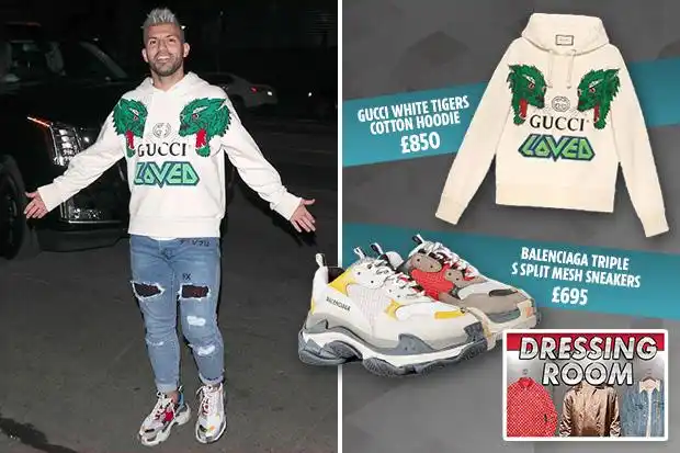 Sergio Aguero fashion: How to dress like a former Gucci-loving Man City star on a budget