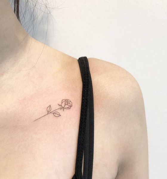 55 Attractive Collar Bone Tattoos Designs For Women 2023 - mysteriousevent.com