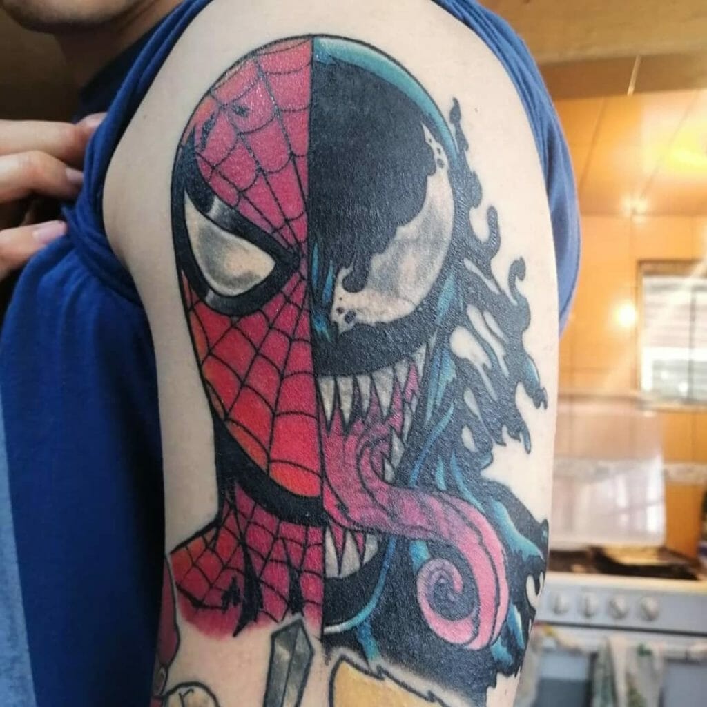 Top 100+ Marvel Tattoo Ideas [2023 Inspiration Guide] – exploretheworls.com