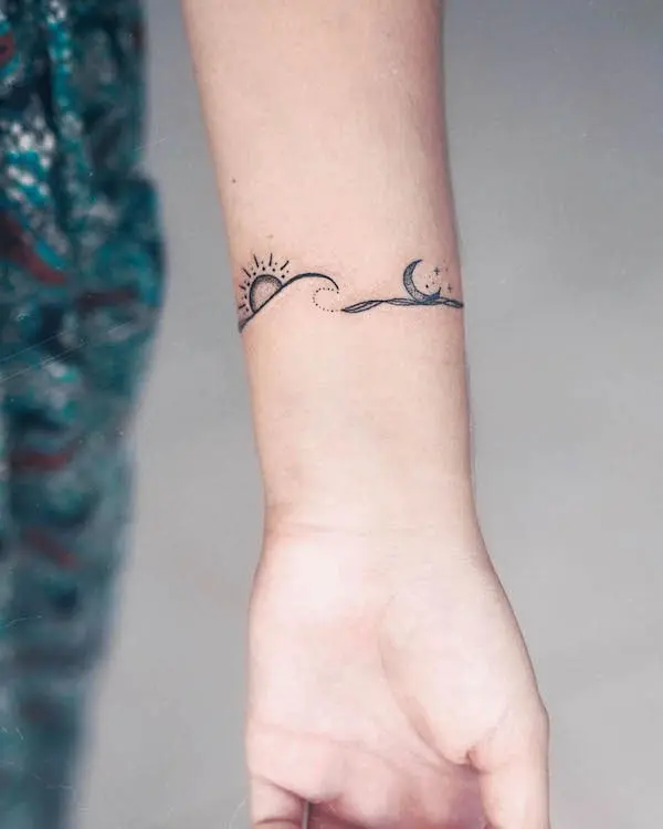 68+ Bracelet Tattoos That Are Better Than Jewelry in 2023 - mysteriousevent.com