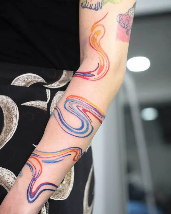 68+ Bracelet Tattoos That Are Better Than Jewelry in 2023 - mysteriousevent.com