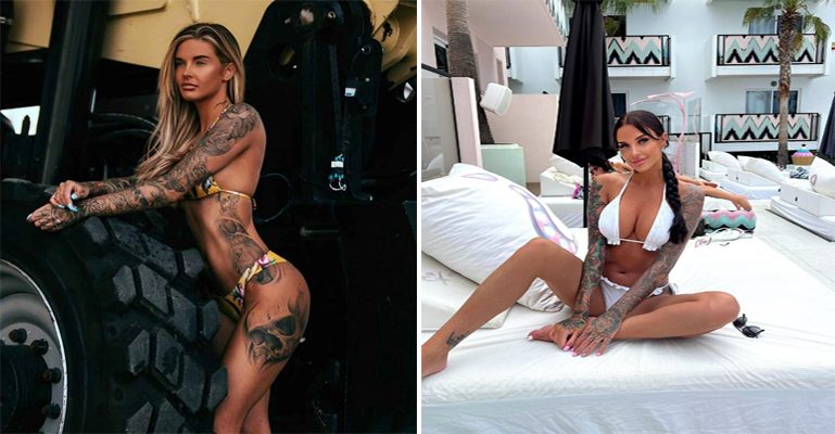 Unleashing the Artistry: Lauren Houldsworth's Bold and Captivating Journey as a Tattoo Model and Influencer.