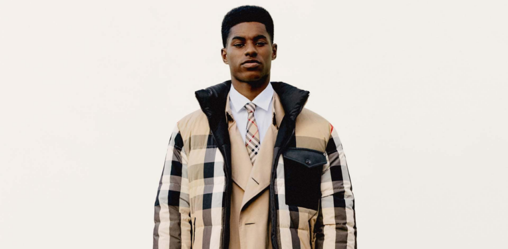 Marcus Rashford Collaborates with Burberry for Debut Fashion Collection