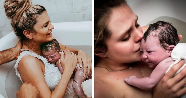 10 Stunningly Natural Pictures of Moms Holding Their Babies for the First Time