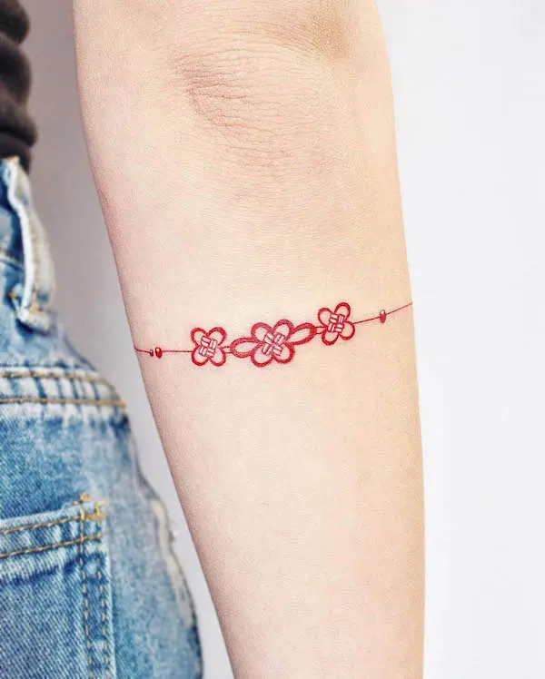 68+ Bracelet Tattoos That Are Better Than Jewelry in 2023 - mysteriousevent.com