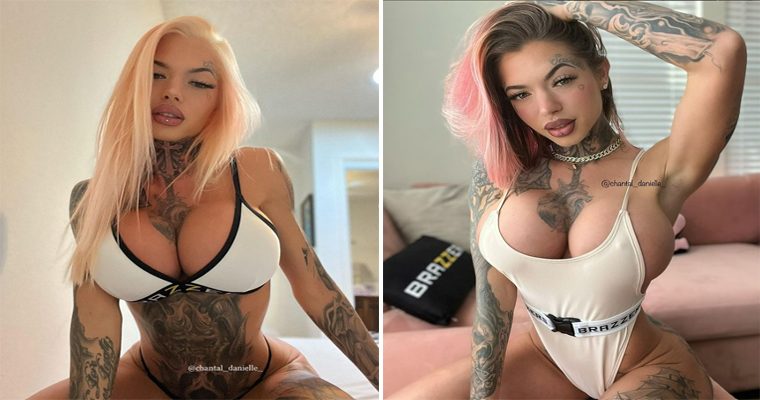 Chanti: The Inked-Up Model Redefining Beauty Standards and Making a Statement with Her Personal Tattoos.