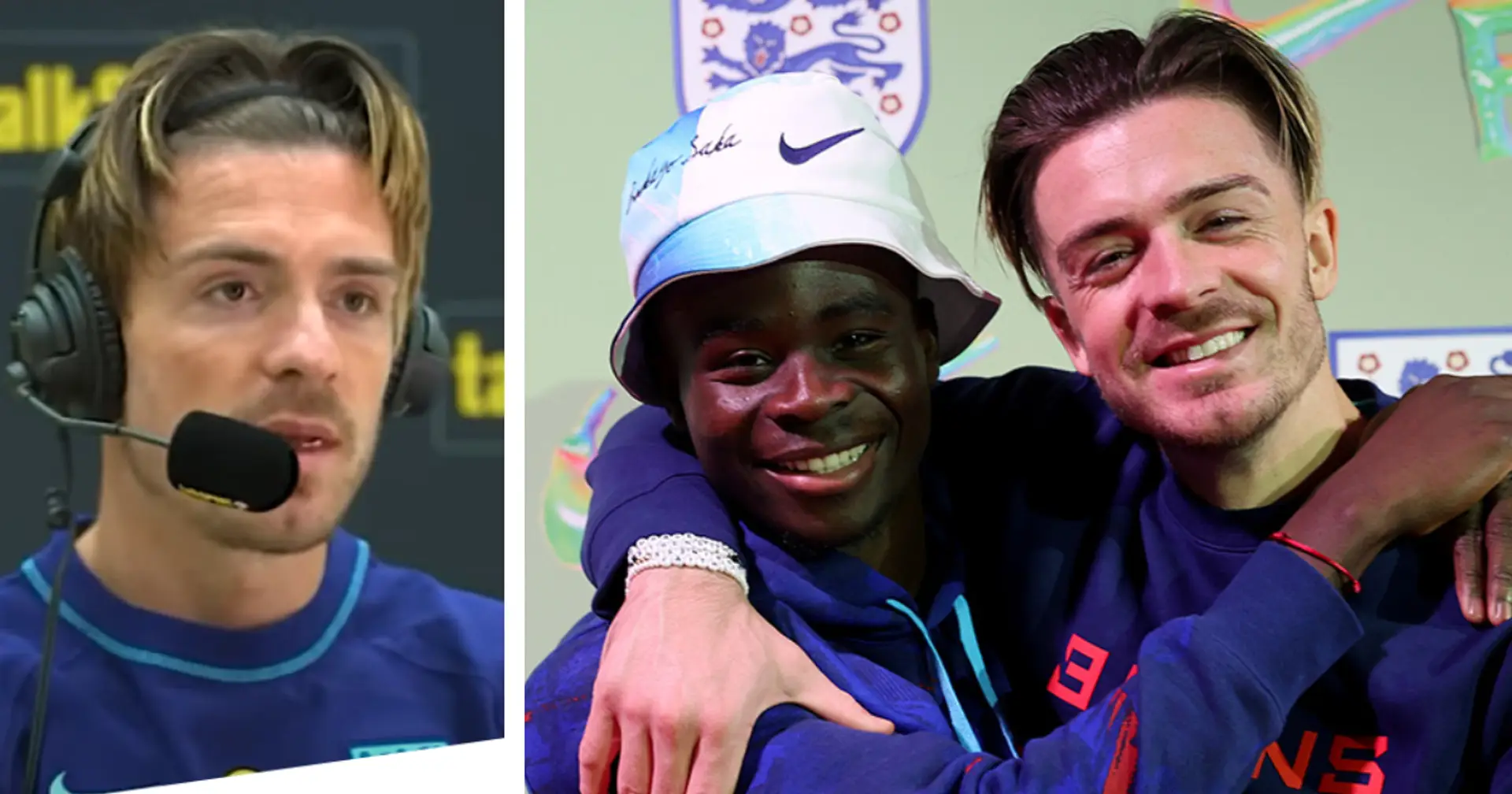 Jack Grealish reveals what he told Bukayo Saka's dad about Arsenal star