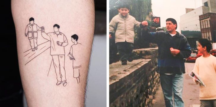 52 Tattoos That Keep Touching Memories Alive - mysteriousevent.com