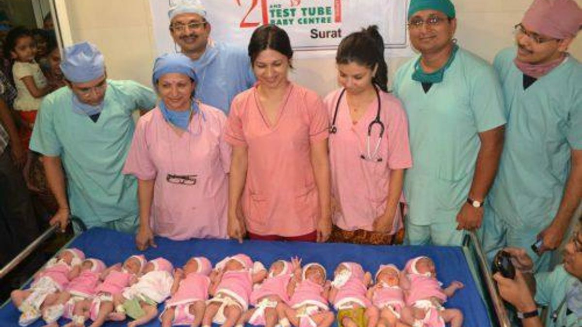 The Truth Behind The Story An Indian Woman Gave Birth To 11 Kids – 1 Boys And 10 Girls