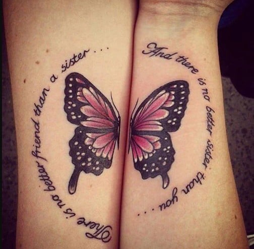 52+ Matching Sister Tattoos to Honor Your Unbreakable Bond - mysteriousevent.com