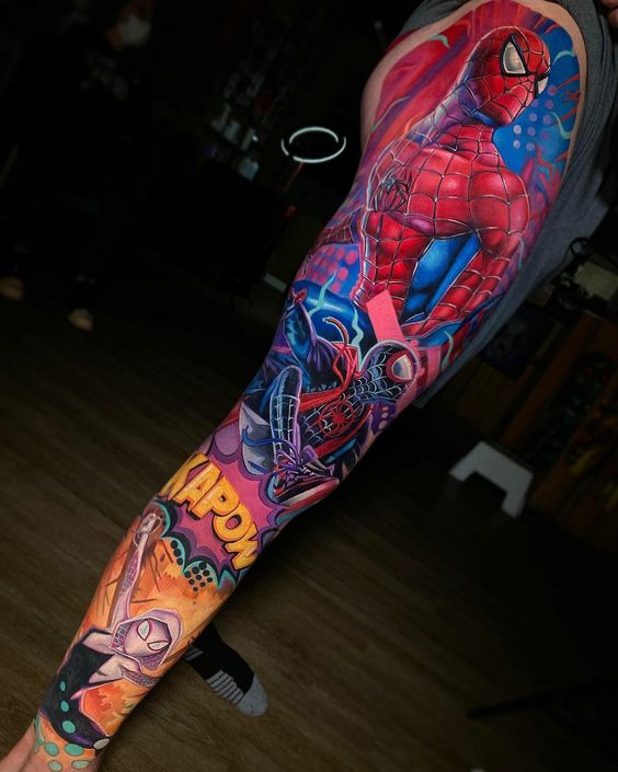 Top 100+ Marvel Tattoo Ideas [2023 Inspiration Guide] – exploretheworls.com