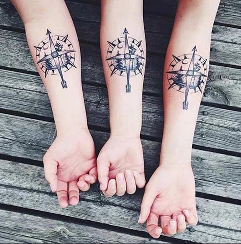 52+ Matching Sister Tattoos to Honor Your Unbreakable Bond - mysteriousevent.com