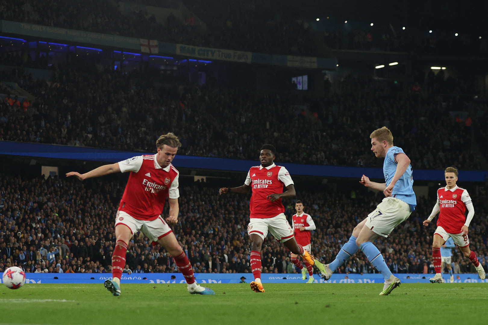 Chấm điểm Man City 4-1 Arsenal, tuyệt đỉnh De Bruyne và Haaland