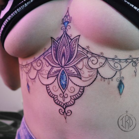 60+ Stunning Lace Tattoo Ideas for a Feminine and Fashionable Look - mysteriousevent.com