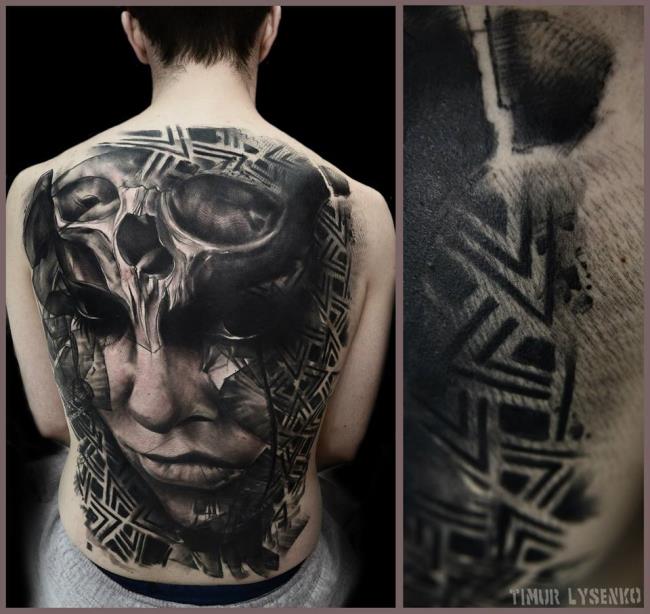 Suggestions of 50+ models of extremely tight back tattoos that cannot be missed