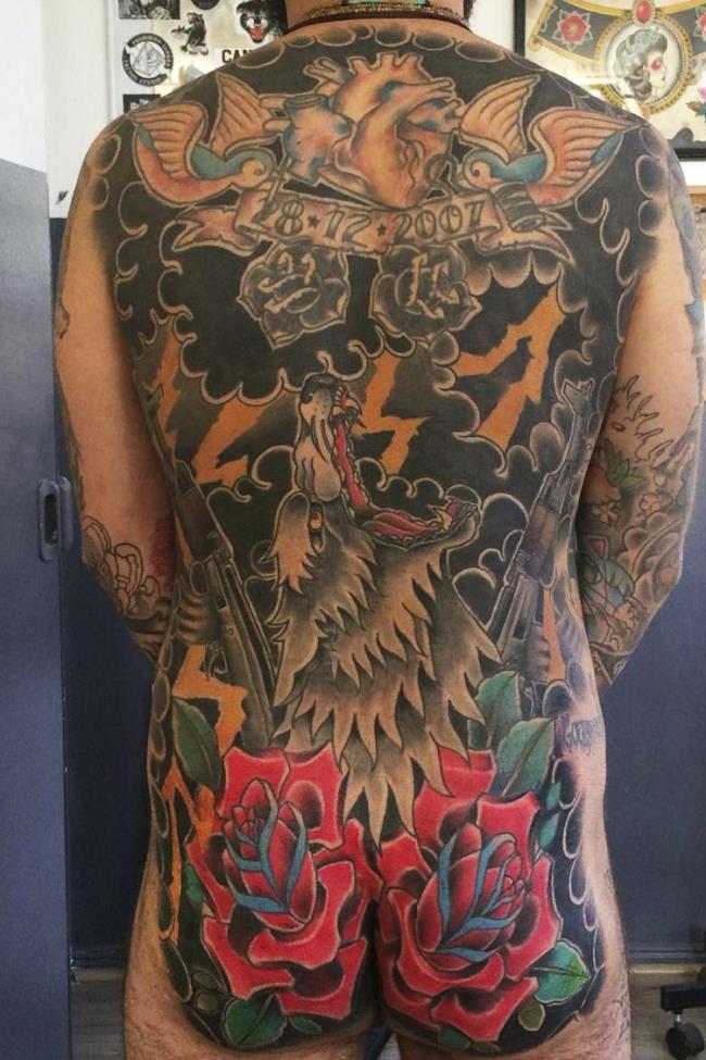 Suggestions of 50+ models of extremely tight back tattoos that cannot be missed