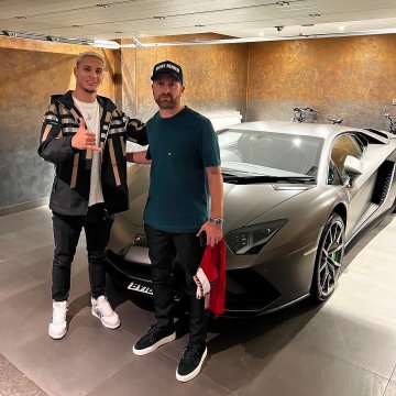 Manchester United forward Antony has invested in a new car worth almost half a billion dollars