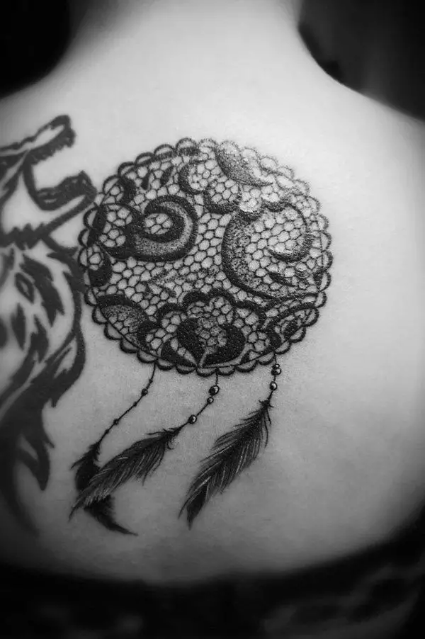 60+ Stunning Lace Tattoo Ideas for a Feminine and Fashionable Look - mysteriousevent.com