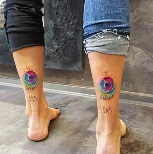 52+ Matching Sister Tattoos to Honor Your Unbreakable Bond - mysteriousevent.com