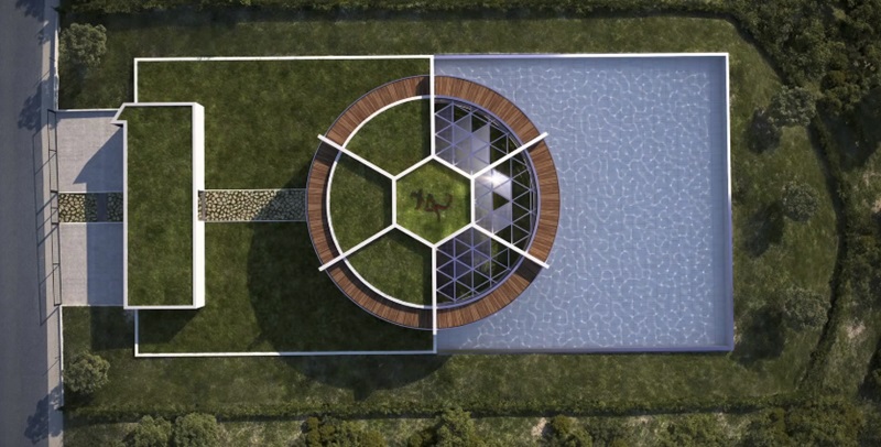 Mirando la nueva casa de Lionel Messi, la construyó con una forma única - Memypham