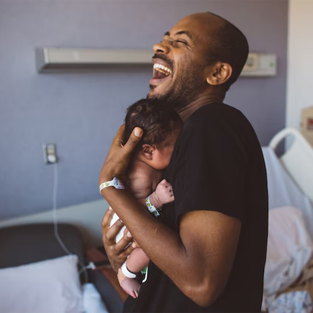 Dads meeting their babies for the first time in heart-melting photos