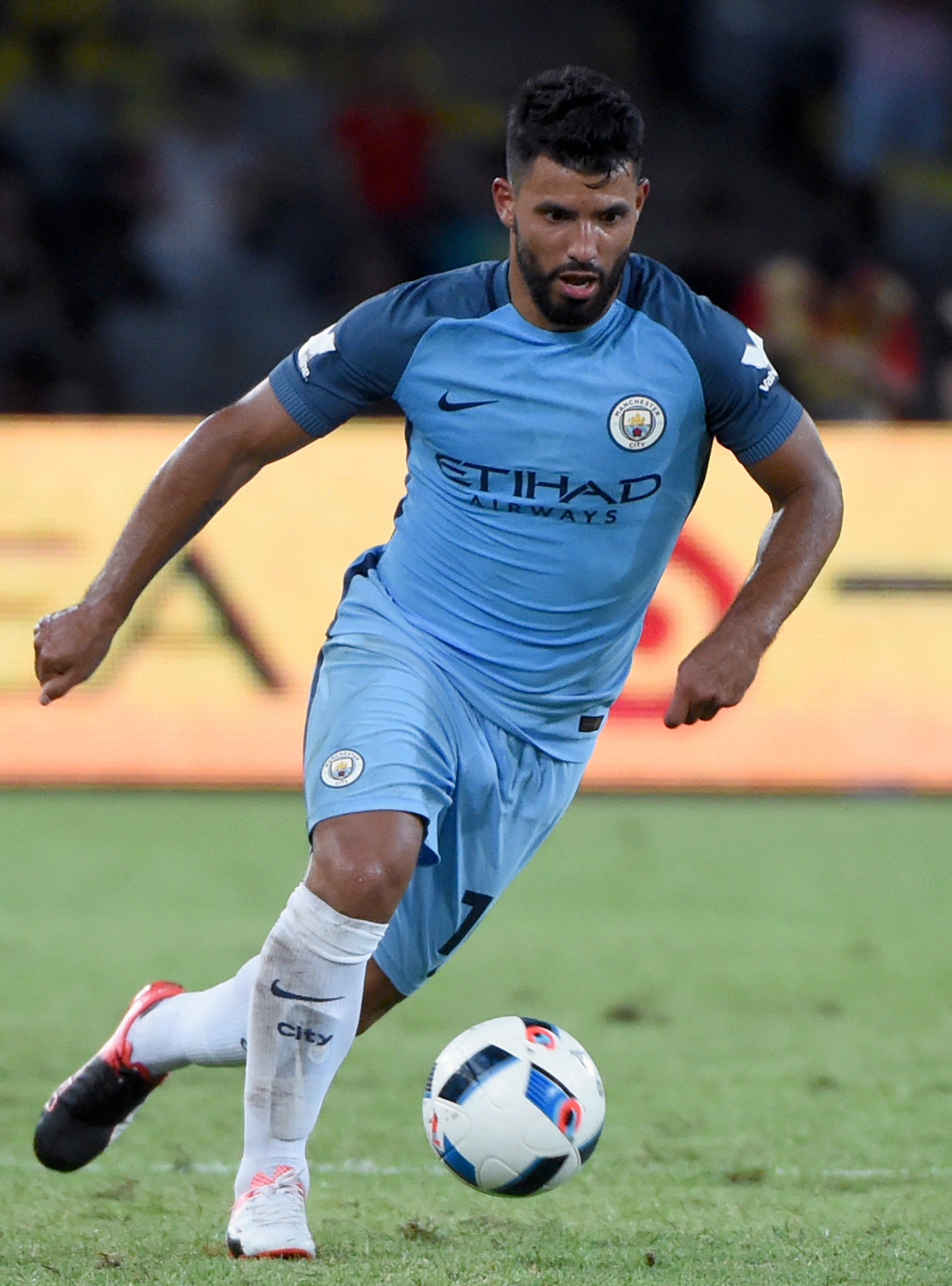 Manchester City star Sergio Aguero drank wine and had a meal to comfort the German striker when he was physically hit in the face by Sadio Mane