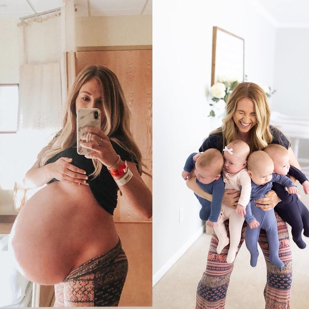 A look back at a mother's journey before and after giving birth