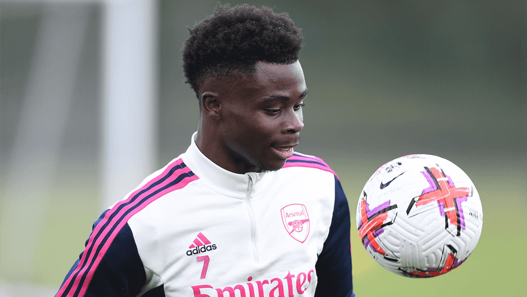 Bukayo Saka reflects on his campaign so far and looks ahead to West Ham