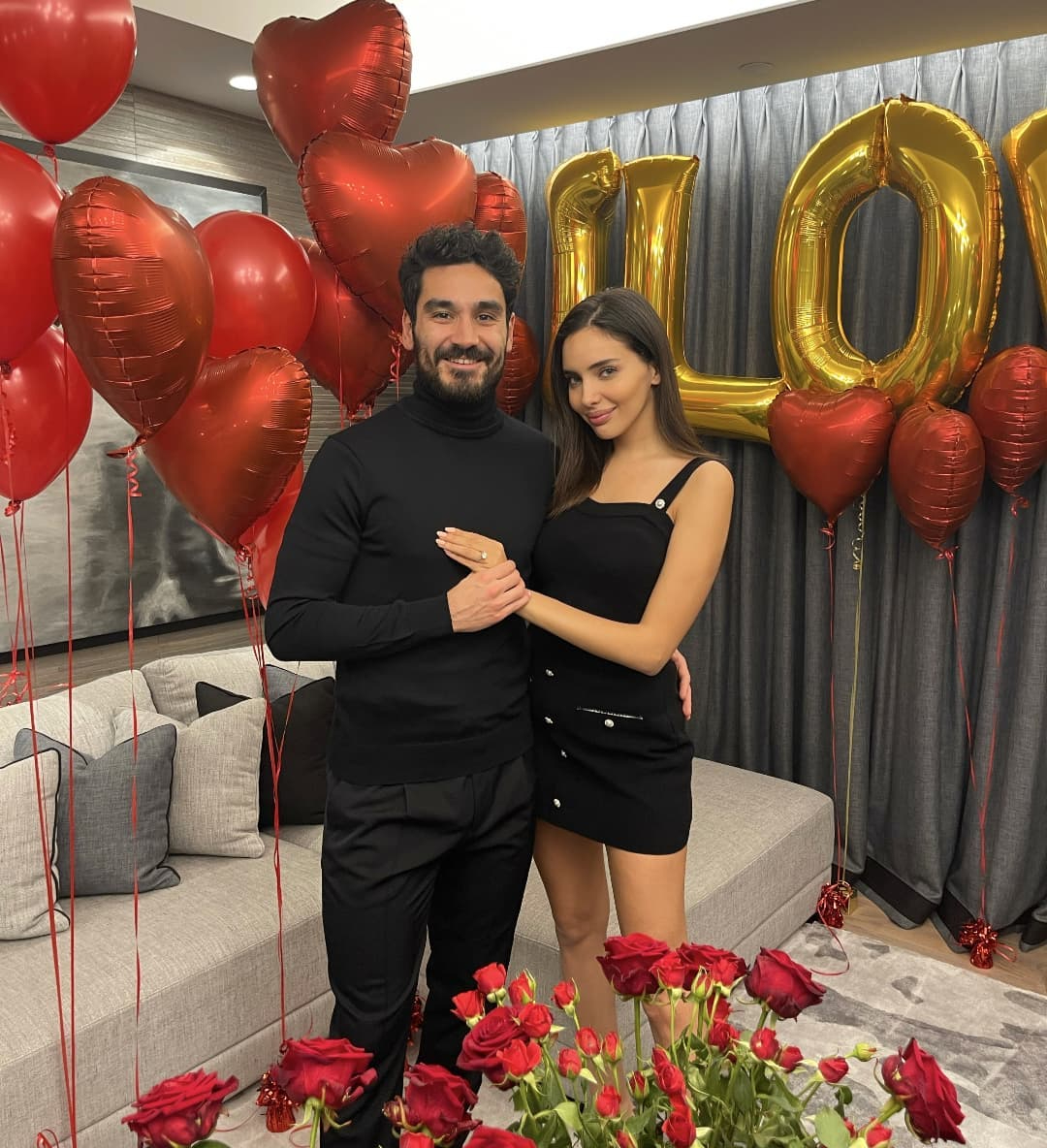 Ilkay Gundogan and Sara мarried in 2022