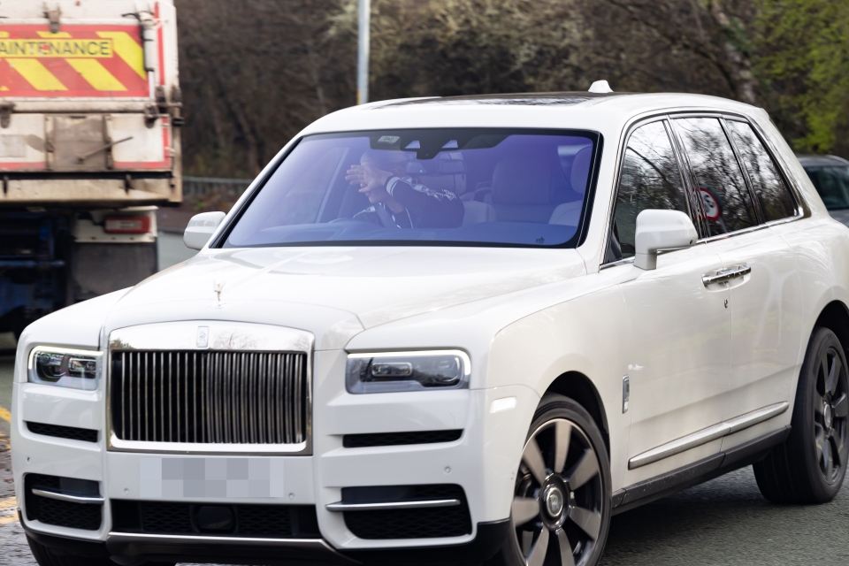 Haaland, 22, can often be spotted driving in his Rolls Royce Cullinan